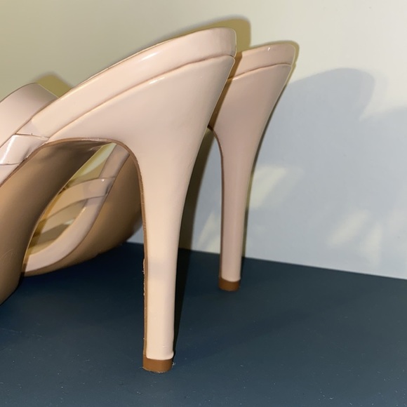 Can I Talk To You Nude Strappy Heels - Picture 7 of 9